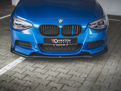 Maxton Design Street PRO Front Splitter + Flaps BMW M135I F20