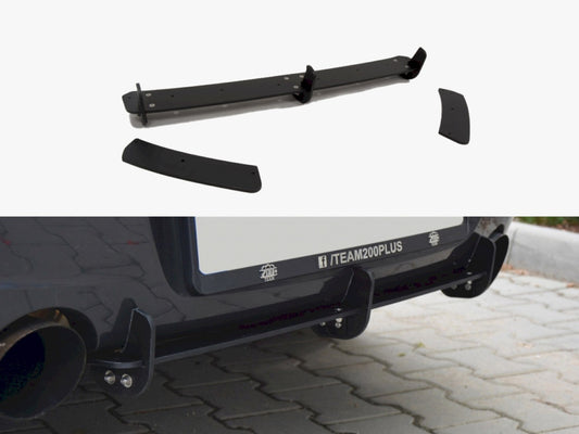 Maxton Design Rear Diffuser & Rear Side Splitters BMW 1 F20/F21 M-Power (Preface)