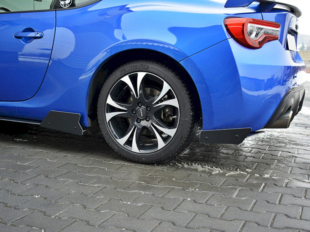Maxton Design Racing Rear Side Splitters Subaru BRZ Mk1 / Mk1 Facelift