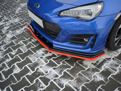 Maxton Design Front Splitter V.4 Subaru BRZ Mk1 Facelift