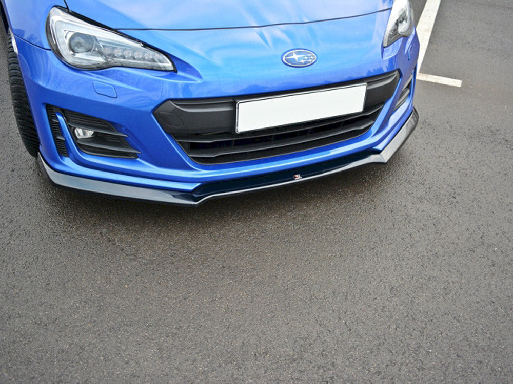 Maxton Design Front Splitter V.2 Subaru BRZ Facelift - Textured