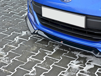 Maxton Design Front Splitter V.2 Subaru BRZ Facelift - Textured