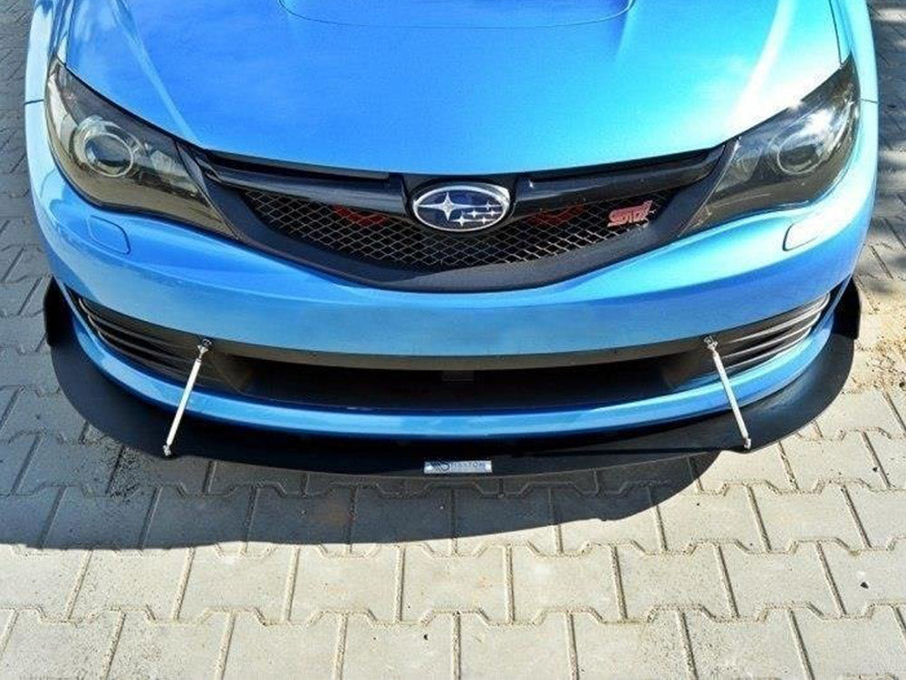Maxton Design Front Racing Splitter Subaru Impreza WRX STI Mk3