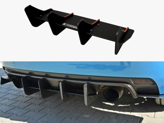 Maxton Design Rear Diffuser Subaru Impreza WRX STI Mk3