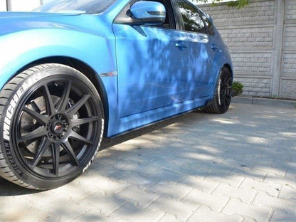 Maxton Design Racing Side Skirt Diffusers Subaru Impreza WRX STI Mk3