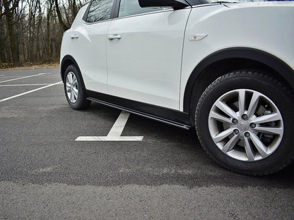 Maxton Design Side Skirts Splitters  Ssangyong Tivoli (2015-2019) - Carbon Look