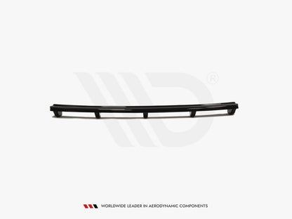 Maxton Design Central Rear Splitter (Vertical Bars) Audi TT S 8J - Carbon Look