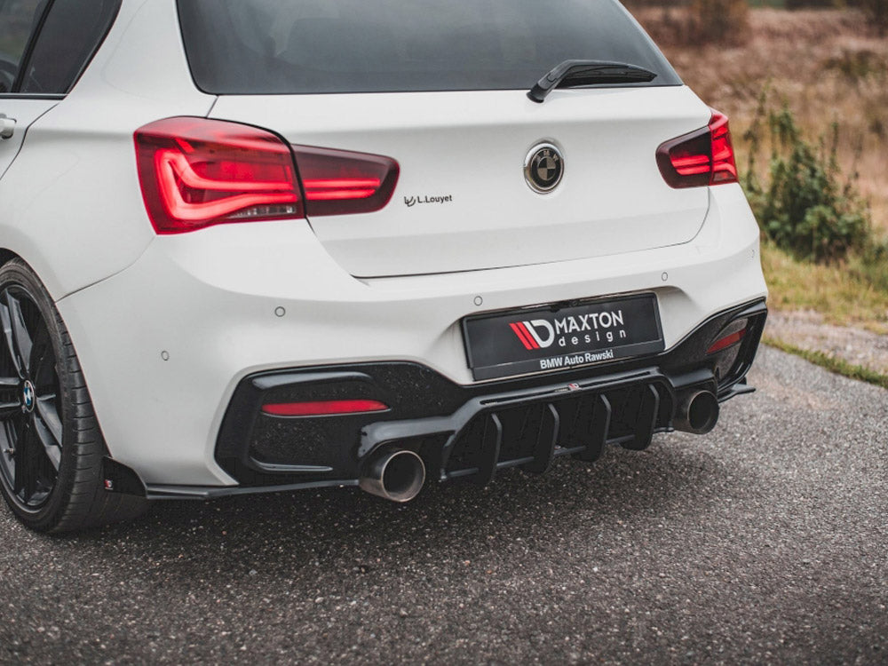 Maxton Design Street PRO Rear Diffuser V.4 BMW 1 F20 M140i