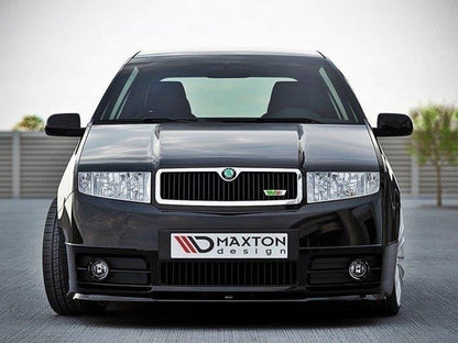 Maxton Design Front Splitter Skoda Fabia I RS