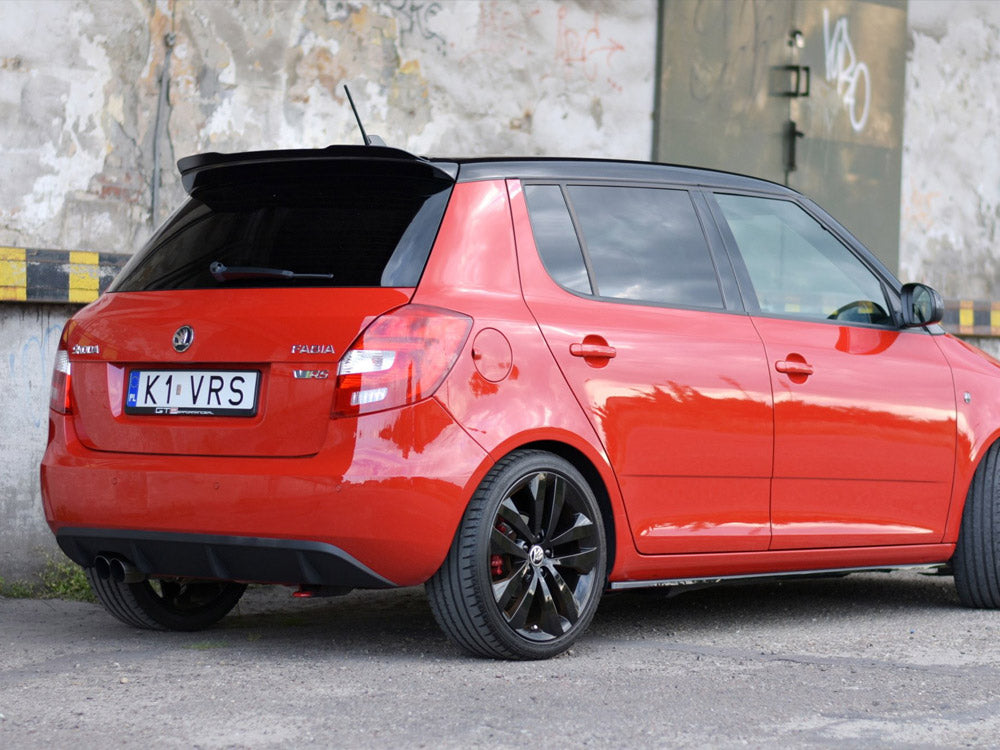 Maxton Design Spoiler Extension Skoda Fabia MK2 RS (2010-2014)