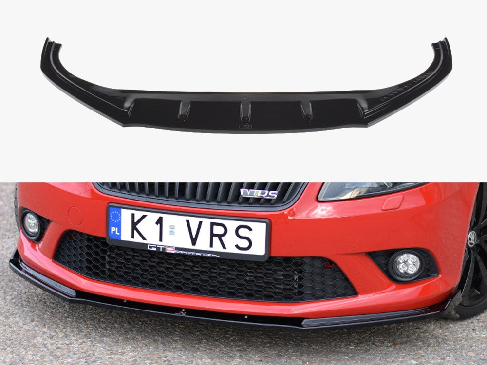 Maxton Design Front Splitter Skoda Fabia RS Mk2