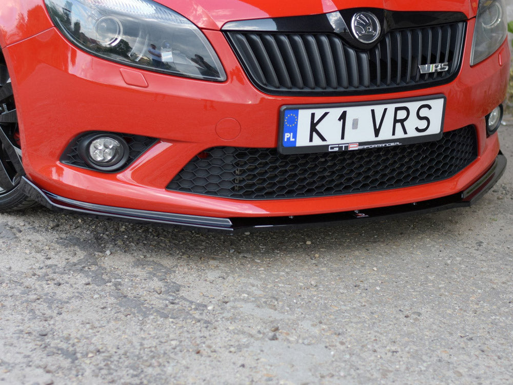 Maxton Design Front Splitter Skoda Fabia RS Mk2