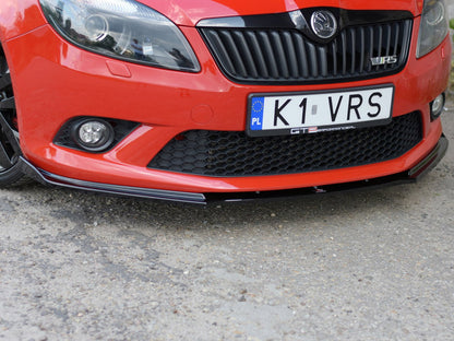 Maxton Design Front Splitter Skoda Fabia RS Mk2