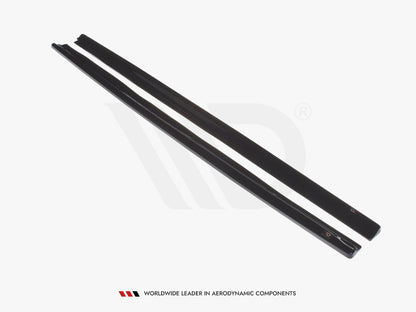 Maxton Design Side Skirts Diffusers Skoda Fabia MK2 RS (2010-2014) - Textured