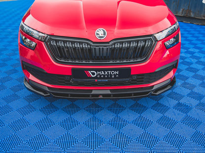 Maxton Design Front Splitter V.1 Skoda Kamiq Mk1