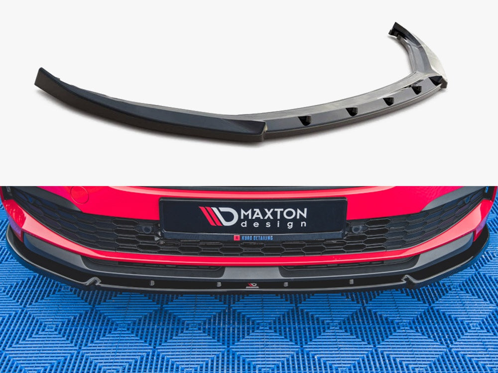Maxton Design Front Splitter V2 Skoda Kamiq (2019-) - Carbon Look