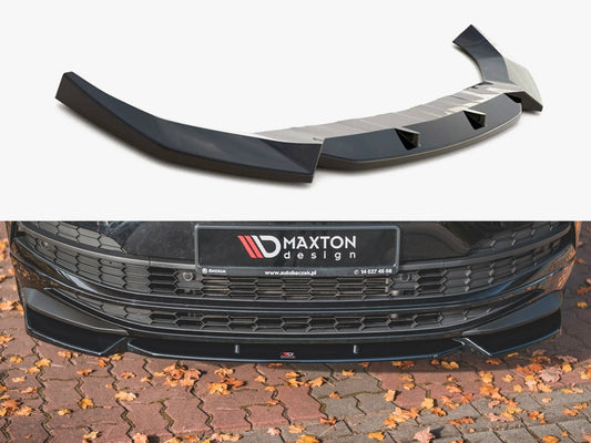 Maxton Design Front Splitter Skoda Karoq Sportline