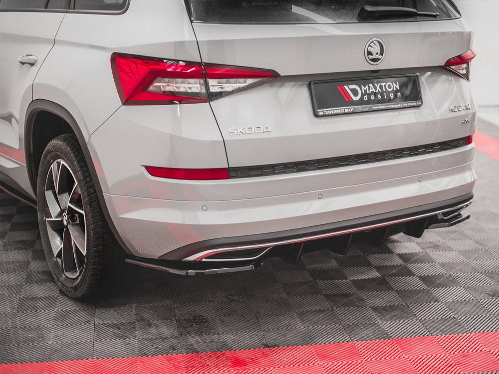 Maxton Design Rear Side Splitters Skoda Kodiaq Mk1 Sportline