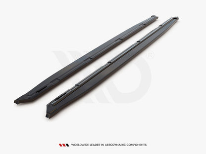 Maxton Design Side Skirts Diffusers Skoda Kodiaq Mk1 Sportline / RS (version with mudflaps)
