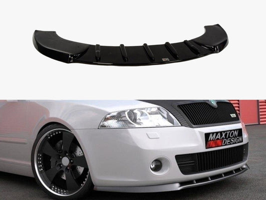 Maxton Design Front Splitter Skoda Octavia MK2 VRS Pre-facelift (2005-2007)