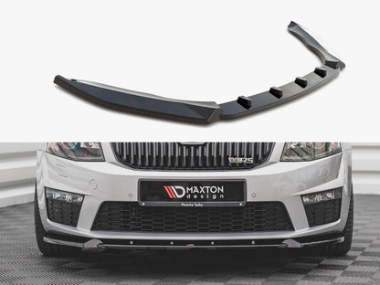 Maxton Design Front Splitter V.3 Skoda Octavia RS MK3 (2013-2016)