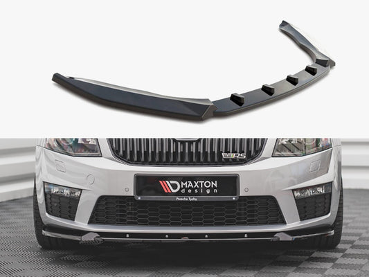 Maxton Design Front Splitter V.3 Skoda Octavia RS MK3 (2013-2016)
