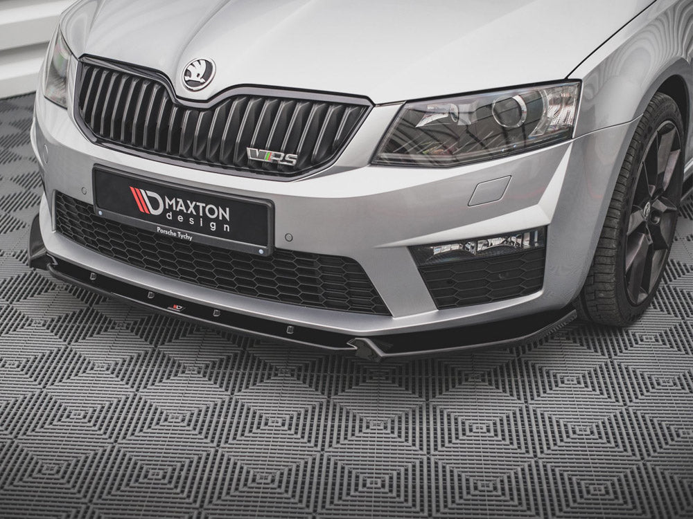 Maxton Design Front Splitter V.3 Skoda Octavia RS MK3 (2013-2016)