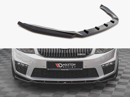 Maxton Design Front Splitter V.4 Skoda Octavia RS Mk3 (2013-2016)
