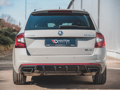 Maxton Design Rear Valance V.1 Skoda Octavia VRS MK3/ MK3.5 Hatchback / Estate