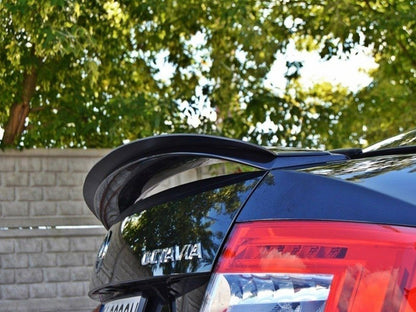 Maxton Design Spoiler CAP Skoda Octavia VRS MK3/ MK3.5 Hatchback