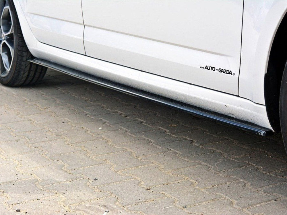 Maxton Design Side Skirts Diffusers Skoda Octavia VRS MK3/ MK3.5 Hatchback/estate