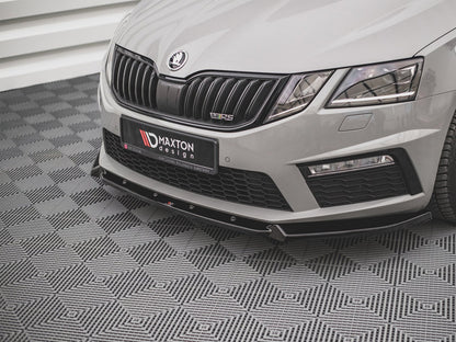 Maxton Design Front Splitter V.2 Skoda Octavia RS Mk3 Facelift