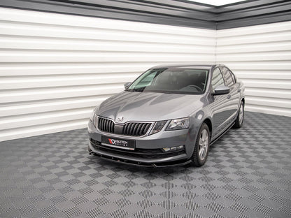 Maxton Design Front Splitter V.1 Skoda Octavia MK3 Facelift (2016-2020)