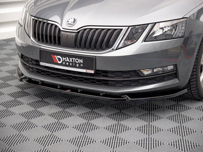 Maxton Design Front Splitter V.1 Skoda Octavia MK3 Facelift (2016-2020)