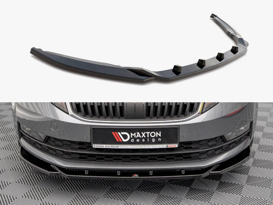 Maxton Design Front Splitter V.2 Skoda Octavia MK3 Facelift (2016-2020)