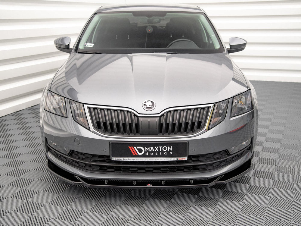 Maxton Design Front Splitter V.2 Skoda Octavia MK3 Facelift (2016-2020)