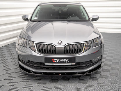 Maxton Design Front Splitter V.2 Skoda Octavia MK3 Facelift (2016-2020)