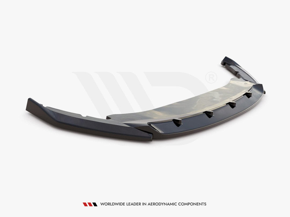 Maxton Design Front Splitter V1 Skoda Octavia MK4 (2019-) - Carbon Look