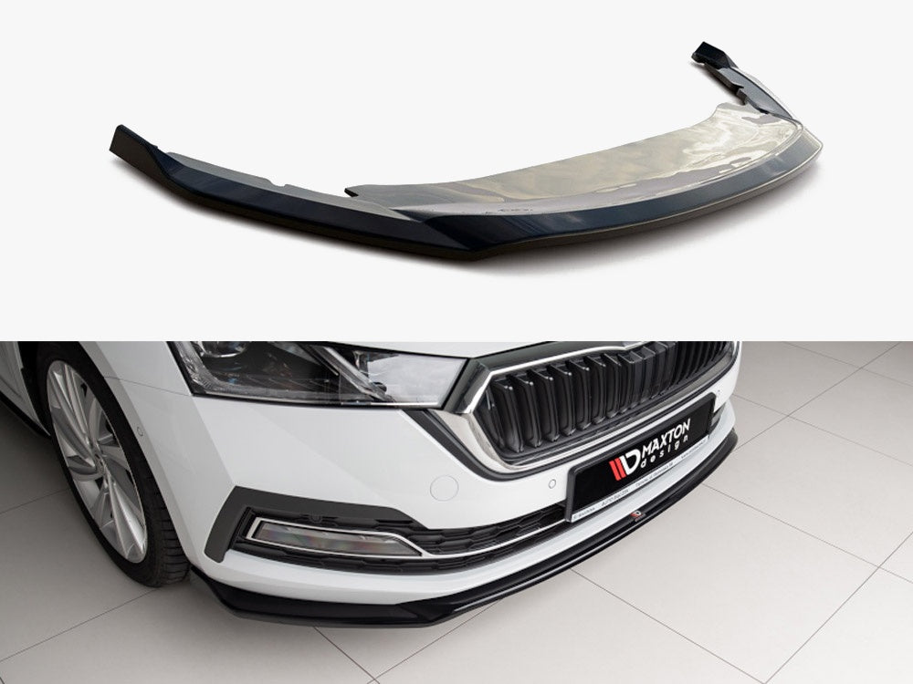 Maxton Design Front Splitter V.2 Skoda Octavia Mk4