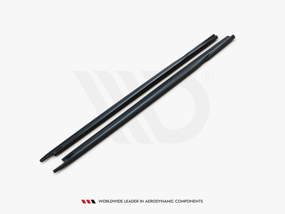 Maxton Design Side Skirts Diffusers V.2 Skoda Octavia Mk4 - Textured