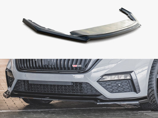 Maxton Design Front Splitter V.4 Skoda Octavia RS Mk4