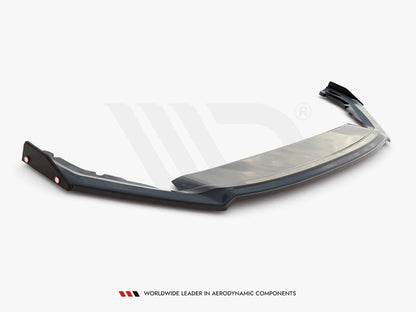 Maxton Design Front Splitter V.2 + Flaps Skoda Octavia RS Mk4
