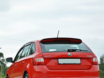 Maxton Design Spoiler CAP Skoda Rapid Spaceback - Carbon Look