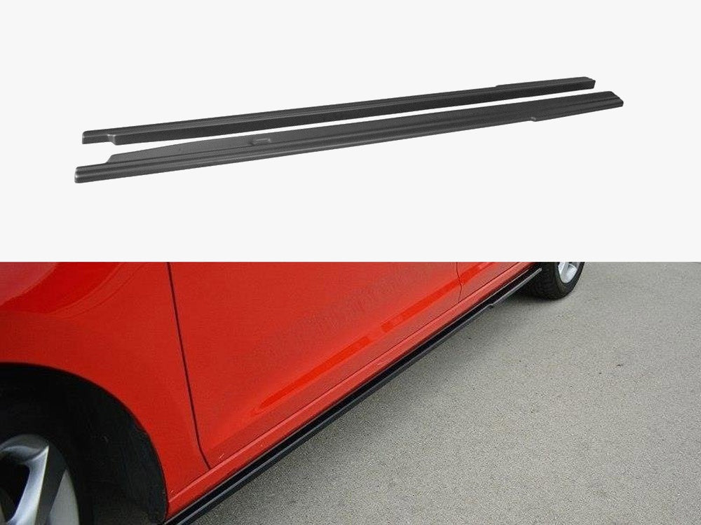 Maxton Design Side Skirts Diffusers Skoda Rapid  - Textured