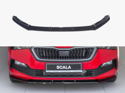 Maxton Design Front Splitter V.1 Skoda Scala (2019-UP)
