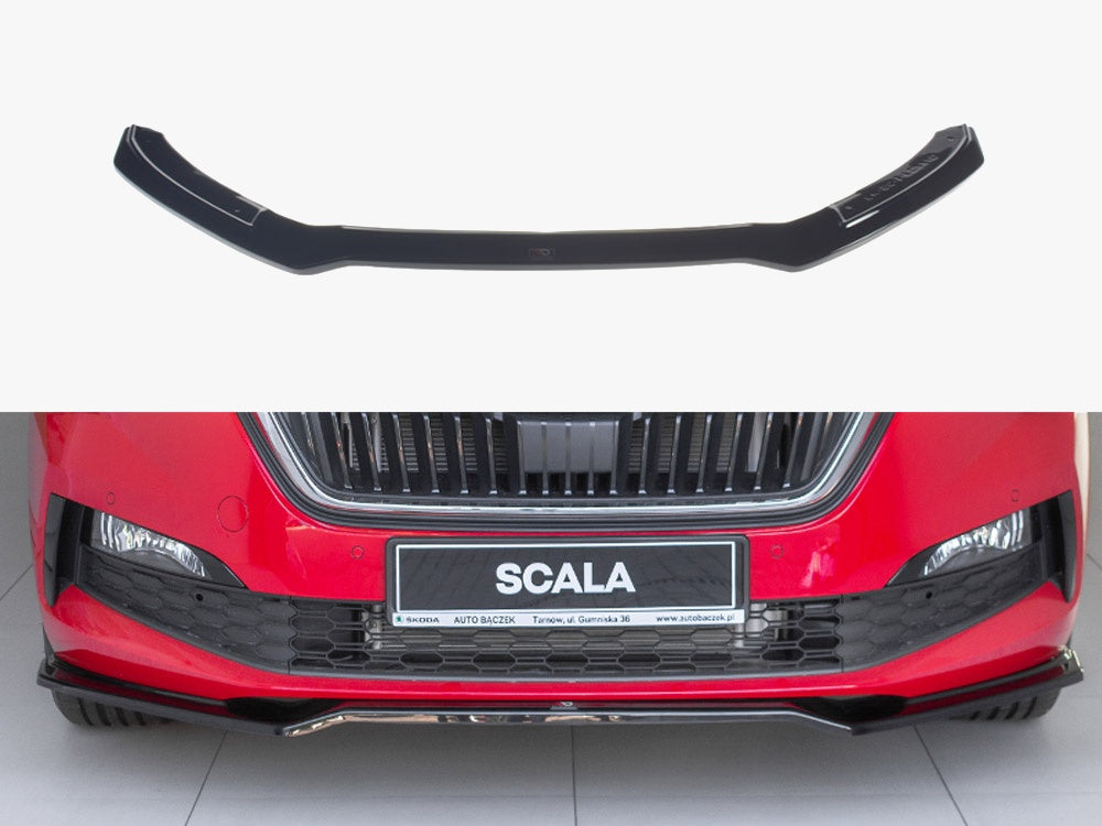 Maxton Design Front Splitter V.2 Skoda Scala (2019-UP)