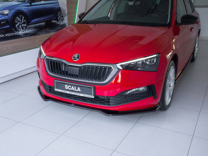 Maxton Design Front Splitter V.2 Skoda Scala (2019-UP)