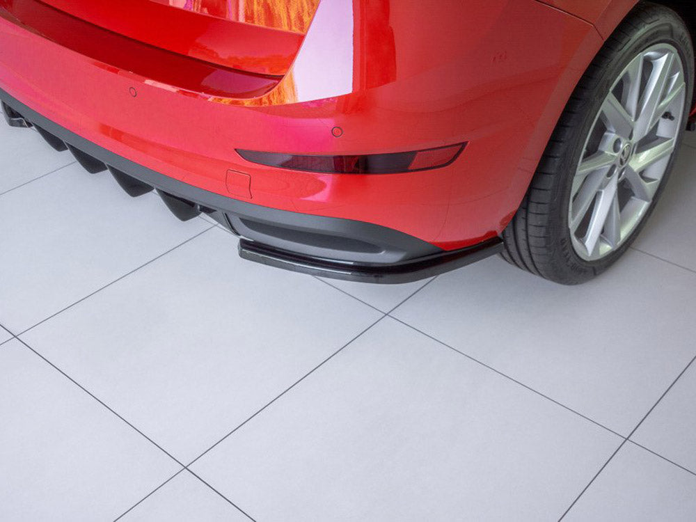 Maxton Design Rear Side Splitters Skoda Scala (2019-UP)
