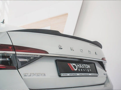 Maxton Design Spoiler CAP V.2 Skoda Superb MK3 / MK3 FL Hatchback