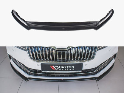 Maxton Design Front Splitter V.1 Skoda Superb MK3 FL (2019-)